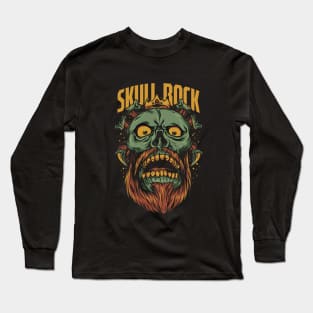 Skull Rock King Long Sleeve T-Shirt